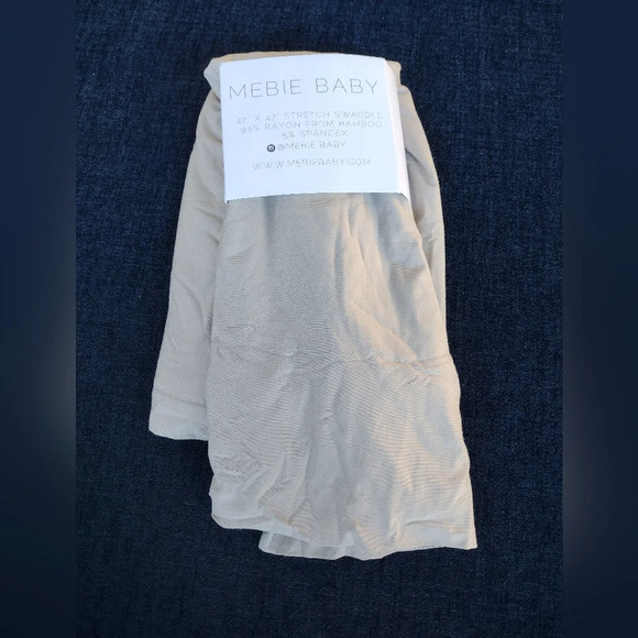 Mebie Baby Stone Stretch Swaddle, Modern and Neutral - Picture 1 of 3